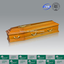 Cercueil en bois Style européen italien pour enterrement cercueil bon marché adulte cercueil